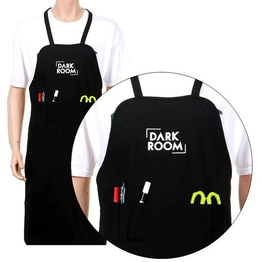Darkroom Apron Black For Film Photo Developing Processing