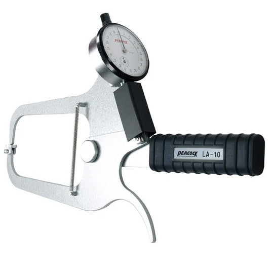 Peacock LA-10-PE Dial Caliper Gauge Graduation 0.01mm Range 0-20mm Depth 100mm