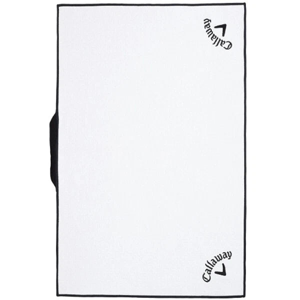 Callaway Players Towel Microfiber Golf Tour Towel White