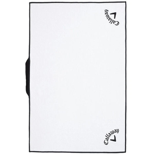 Callaway Players Towel Microfiber Golf Tour Towel White