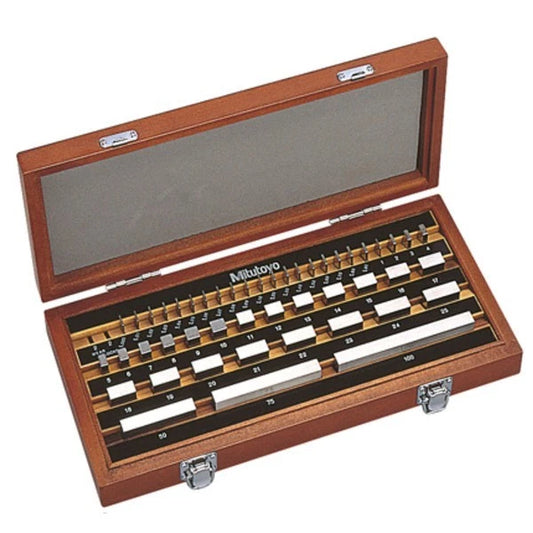 Mitutoyo 516-963-10 (Grade 1) 47 Piece Steel Gauge Block Set