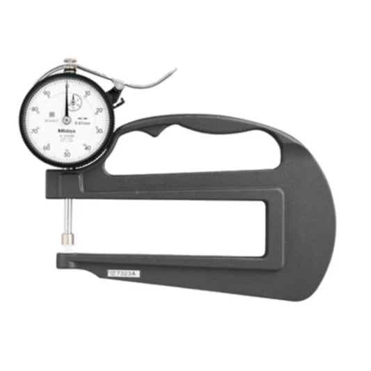 Mitutoyo 7323A Flat Anvil Dial Thickness Gage 0-20mm 0.01mm