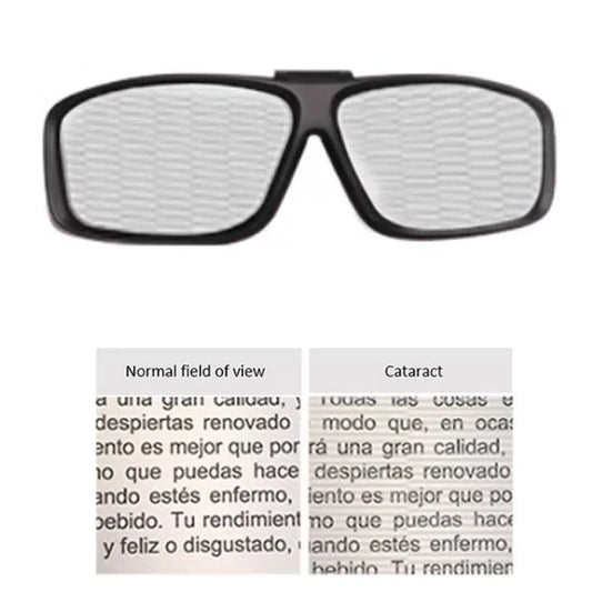 Senior Old Aged Eye Diseases Simulator (Cataract)