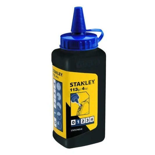Stanley STHT47403-8 Chalk Line Powder Refill 113g (Blue)