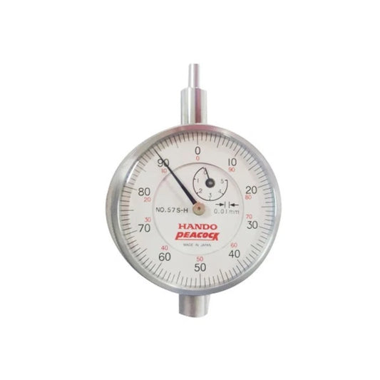 Peacock 57S-H Tool Setting Dial Gauge Black Plunger Height Pre Setter 57SH