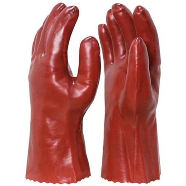 (10 Pair) KE KE90 Oil-Resistant PVC Gloves For Industry Agriculture Fisheries