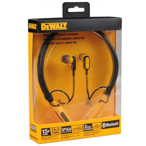 DeWALT DXMA1902091 Jobsite Pro Bluetooth Wireless Earphones