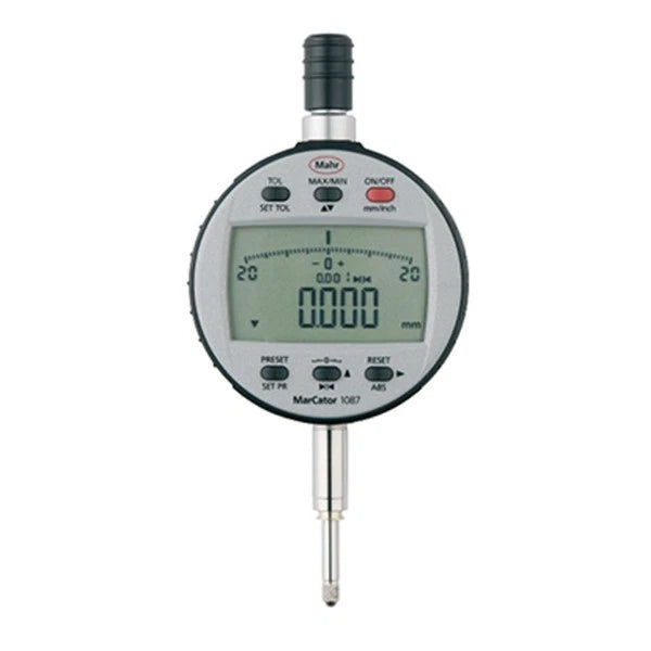 Mahr 4337663 Digital Gauge Indicator 1087Ri IP42 Range 0-12.5mm 0.0005mm