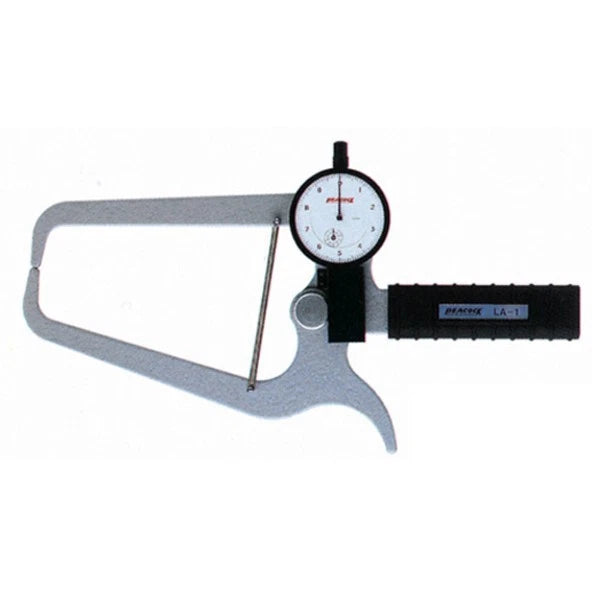 Peacock LA-1-PE Dial Caliper Gauge Graduation 0.1mm Range 0-80mm Depth 120mm