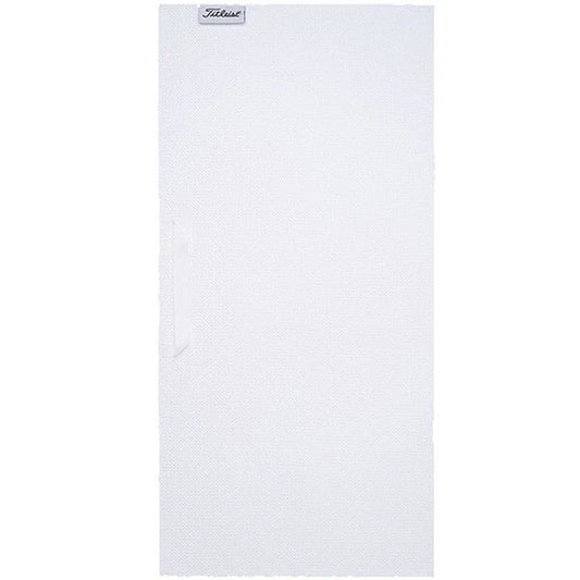 Titleist Players Towel 100% Polyester Soft Golf Tour Towel (White)