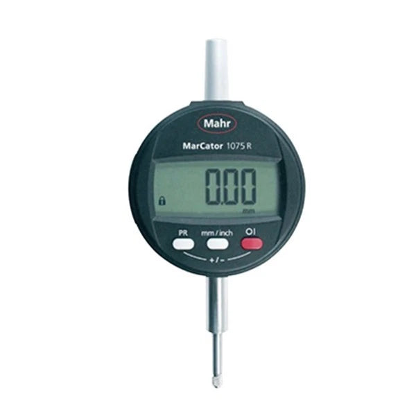 Mahr 4336010 Digital Indicator Gauge 1075R IP52 Range 0-12.5mm 0.01mm