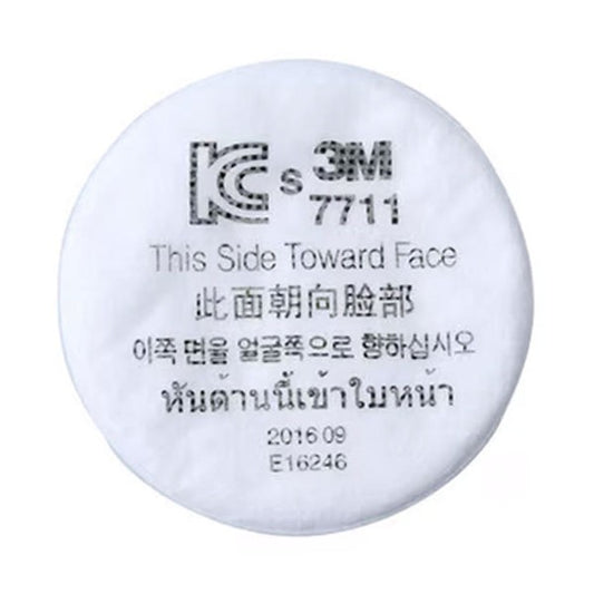 (10 ea) 3M 7711 Snap-Fit Prefilter For 3M 1200 3000 7000 7700 HF-50 series