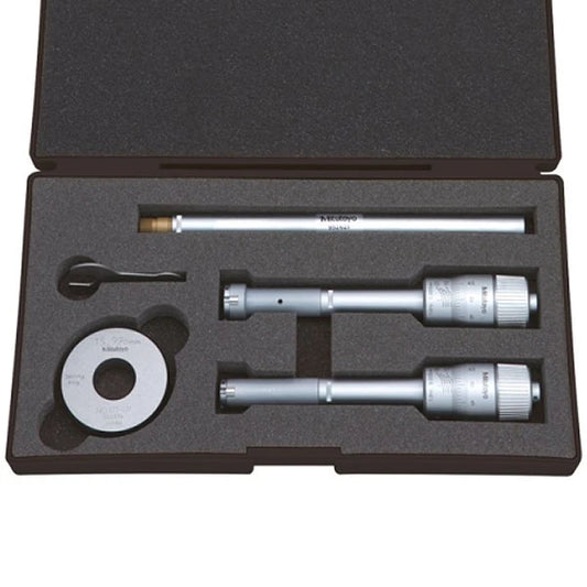 Mitutoyo 368-991 3-Point Internal Micrometer Holtest Set 12-20mm 0.005mm