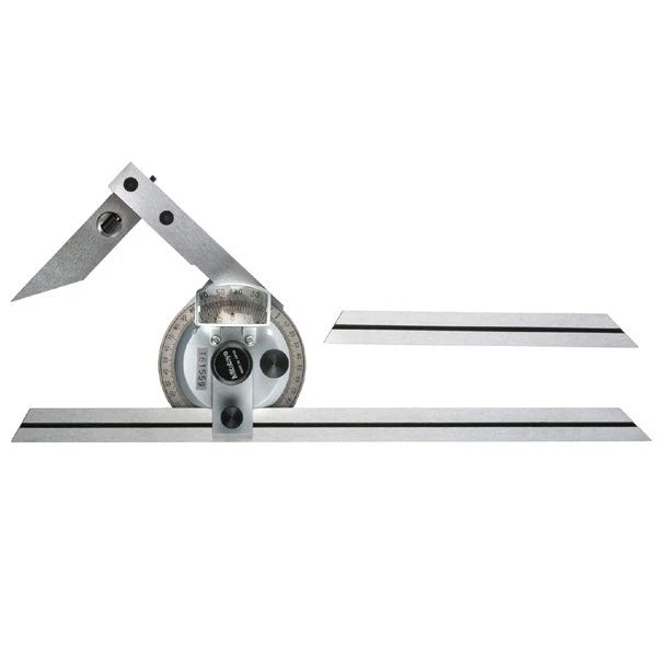 Mitutoyo 187-901-10 Universal Bevel Protractor Blade Length 150mm 300mm