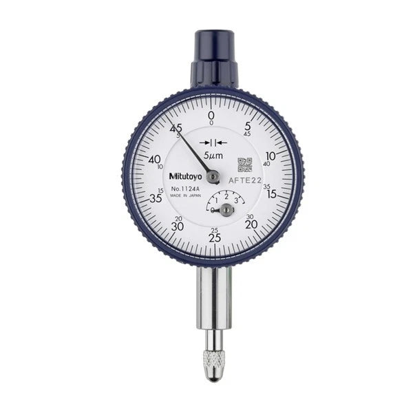 Mitutoyo 1124A Rug Back Compact Dial Indicator 3.5mm