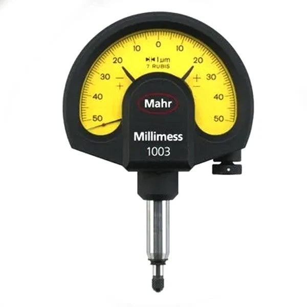 Mahr 1003 43340 Millimess Dial Comparator Gauge Flat Back Cover