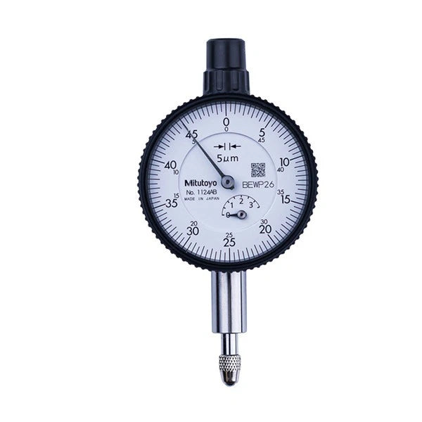 Mitutoyo 1124AB Flat Back Compact Dial Indicator 3.5mm