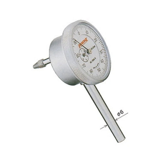 Peacock 196A-6 Back Plunger Dial Gauge Range 5mm Holder 6mm 196-A-6