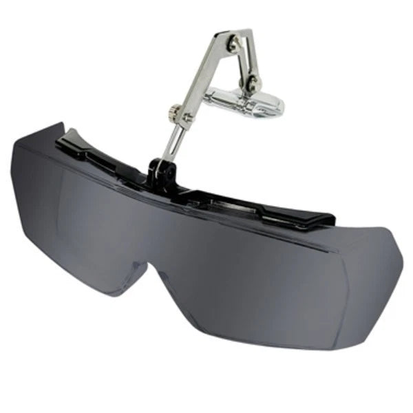 Otos Safety Protective Glasses UV Lens 626XGF (Dark Gray) For On Helmet Work Hard Hat Cap