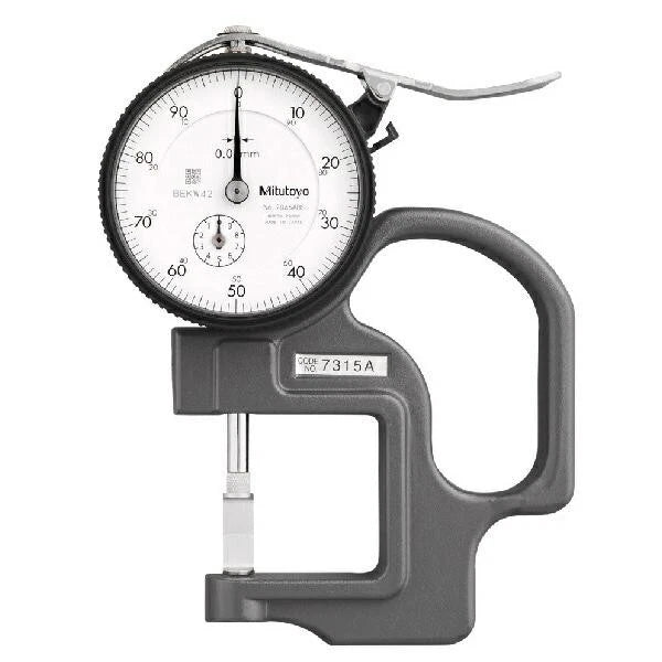 Mitutoyo 7315A Dial Thickness Gauge 0-10mm Range 0.01mm