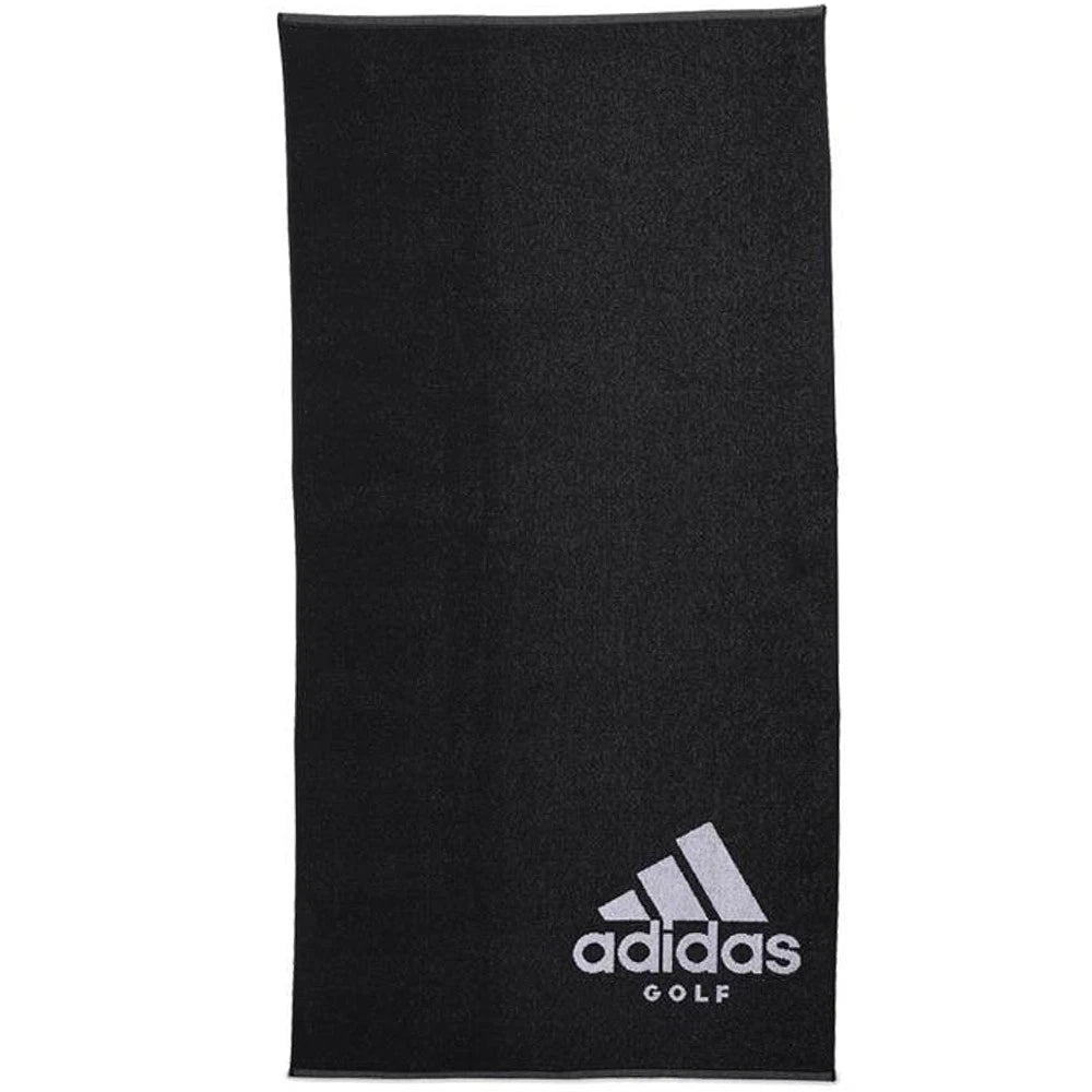 Adidas Players Golf Towel Premium Cotton 100% Large Multi-Use Towels (Black)