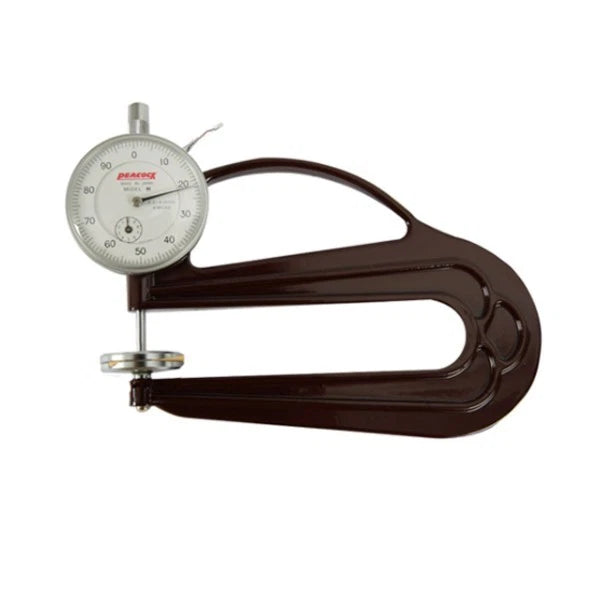 Peacock H-20 Dial Thickness Gauge Graduation 0.01mm Range 0-10mm H20