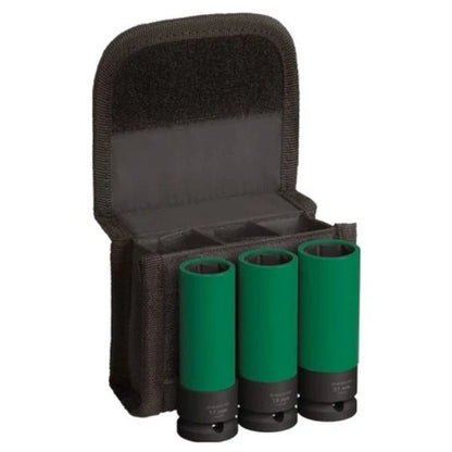 Bosch 2608003033 PRO IMPACT Socket Set 3-Piece Set, Universal Brand Fit