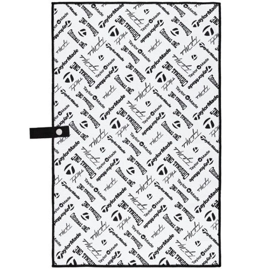 TaylorMade Players Towel Brand Logo Printing 100% Polyester Soft Golf Tour Towel