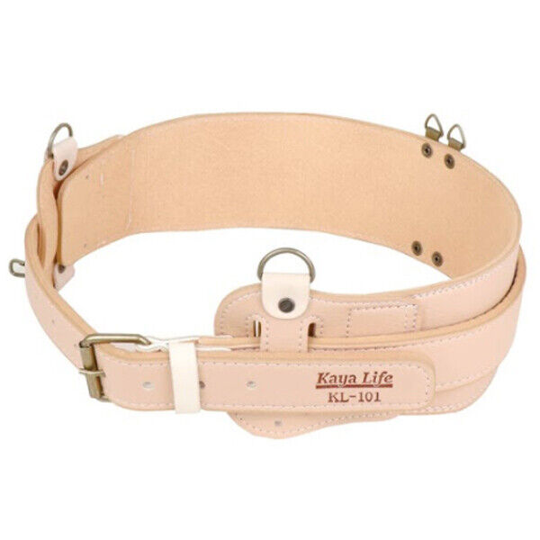 Kaya KL-102 Waist Working Tool Buckle Belt Adjustable Synthetic Leather