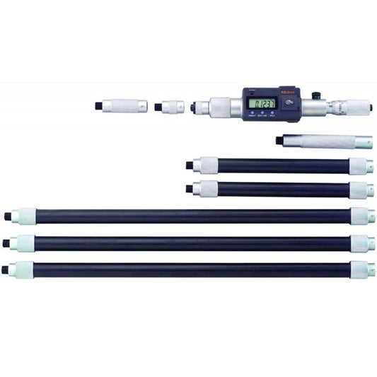 Mitutoyo 339-302 Digital Inside Micrometer Extension Pipe Type 200-2000mm Ranges