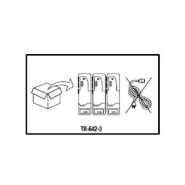 3M Versaflo 3-Station Battery Charger Pack Only TR-642-3 for TR-600 TR-800