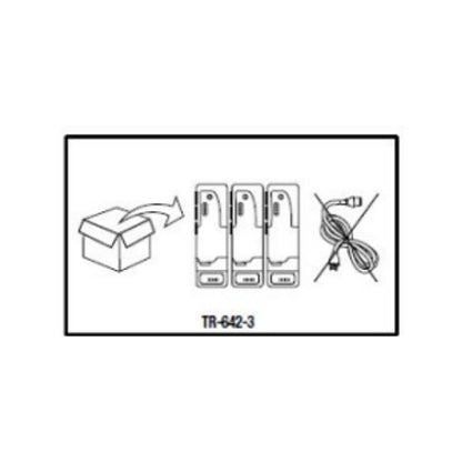 3M Versaflo 3-Station Battery Charger Pack Only TR-642-3 for TR-600 TR-800