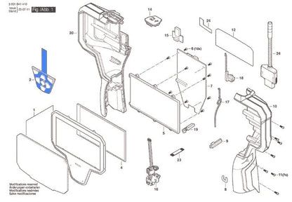 Bosch 1619PC0061 Keypad For Bosch GIC5-27C Inspection Camera
