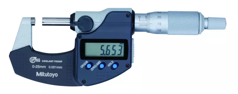 Mitutoyo 293-240-30 Digimatic Micrometer IP65 0-25mm