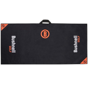 Bushnell Golf Player Towel 35 x 16 Inch (Black)