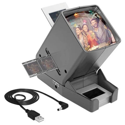 Film & Slide Mount Viewer Magnifier Magnification 35mm Negative Watch Slideshow