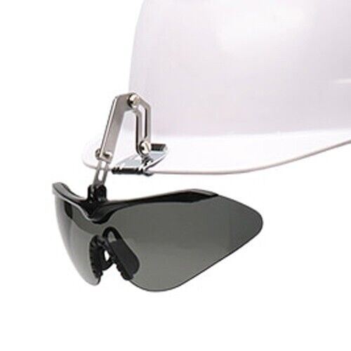 OTOS 644XG Safety Protective Eyewear Glasses UV Lens On Work Helmet Hard Hat Cap