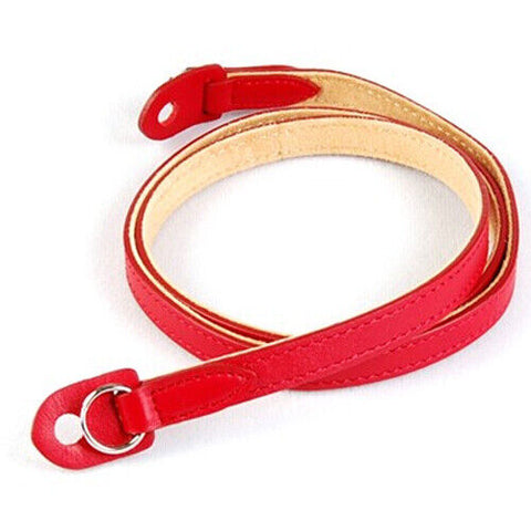 Ciesta RF12 Genuine Leather Strap (Red) for Leica Nikon Contax Olympus