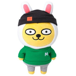 Muzi Costume Black Cap Golf Driver Head Cover Cute Doll Club Headcover