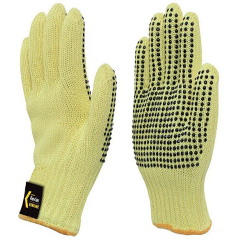 10 Pairs Made by DuPont Kevlar Cut/Heat Resistant Dots Work Safety Gloves Medium