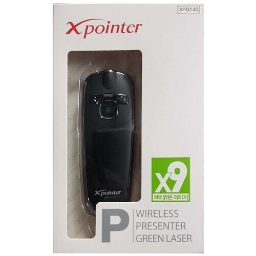 X-Pointer XPG140 98ft Powerpoint PPT Presentation Pen 9X Green Laser Pointer