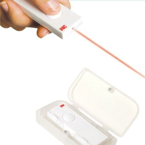 3M LP-500 Powerpoint PPT Presentation Laser Pointer Slim/Light Design (White)