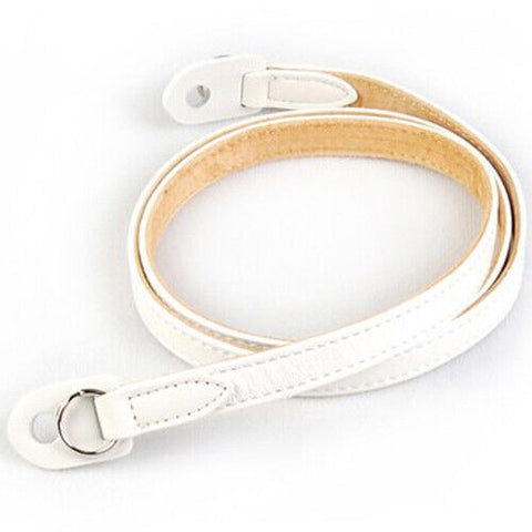 Ciesta RF12 Genuine Leather Strap (White) for Leica Nikon Contax Olympus