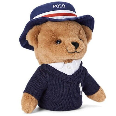 Polo Golf Bear Driver Head Cover Cute Doll Headcover