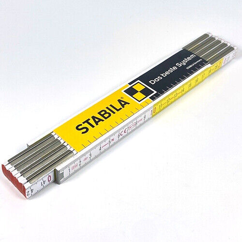 Stabila 617 Wooden Folding Rule 2M cm/mm Das beste System