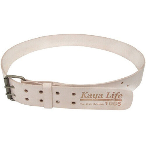 Kaya KL-1005 Two Pin Waist Working Tool Buckle Belt Adjustable Genuine Leather