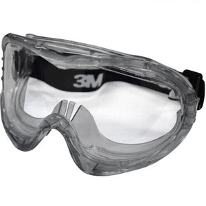 3M 40654 Plus A Clear (Acetate Lens) Eye Protection Safety Goggle Anti-Fog