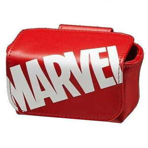 Volvik Marvel Golf Ball Pouch Synthetic Leather Case (Red)