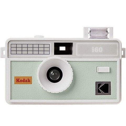 Kodak i60 Retro Classy Analog Film Camera Reusable Pop-Up Flash (Bird Green)