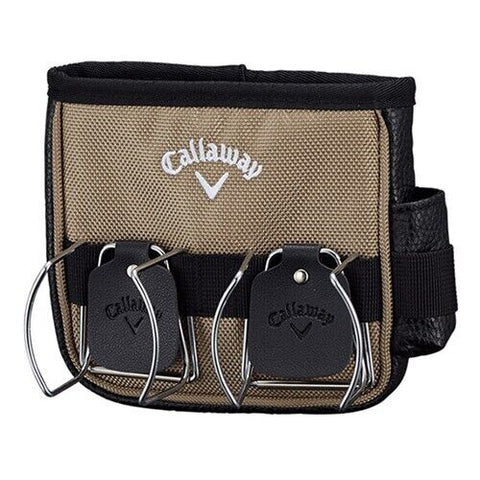 Callaway CPG3 Park Golf Pouch Ball Holder Bag (Beige)